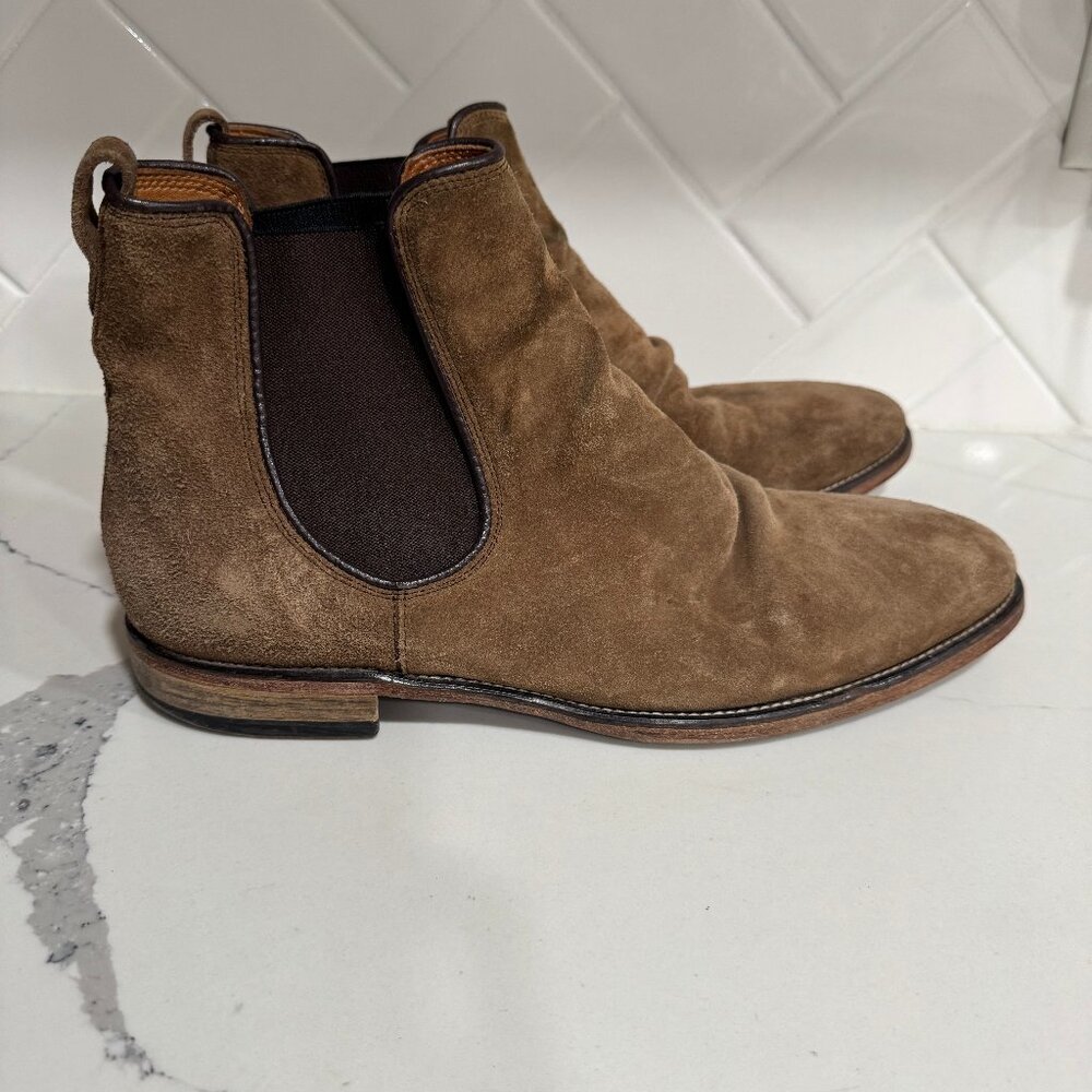 John Varvatos Men's Suede Boot